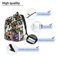 thumbnail image 5 of Dra_gon Ball Backpack Canvas Casual Lightweight Backpack Fashion Travel Backpack Laptop Backpack 17.7 Inch And15.7inch, 5 of 7