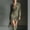 Army Green, variant on BLTIBY Women's Western Cowgirl Suede Dress Lapel Long Sleeve Slim Fit Vintage Pleated Midi Dress Side Split Tassels Dresses Army Green XL