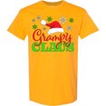 thumbnail image 3 of Inktastic Grampy Claus with Christmas Santa Hat and Snowflakes T-Shirt, 3 of 5