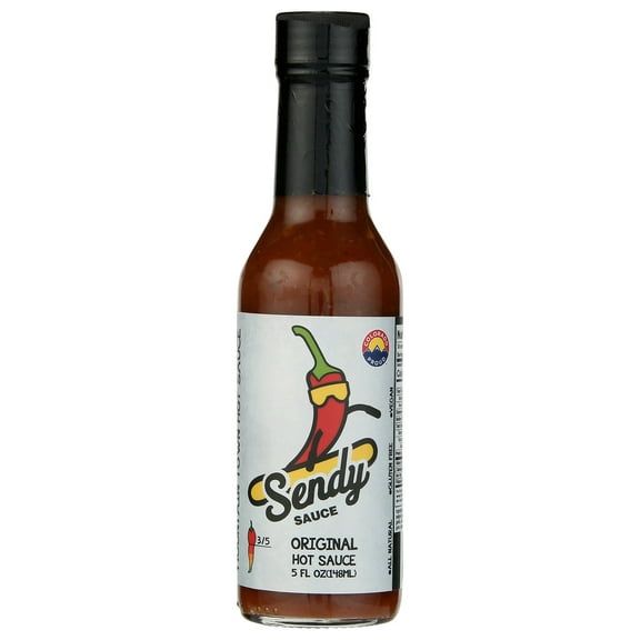 Sendy Hot Original Sauce, Gluten Free, Natural 5 oz (Pack of 12)
