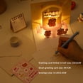 thumbnail image 2 of Kmbangi Birthday Card, 3D Funny Cute Cartoon Bear Light Musical Birthday Cards Greeting Card Gift, 2 of 2