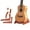 Ukulele stand L type, variant on Guitar Stand, Foldable Electric Guitar Thicken L-Framed Vertical Guitar Stand Musical Instrument Holder with Soft Side