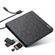 thumbnail image 1 of Apiker Unidad de DVD Externa, USB3.0 CD DVD +/-RW Laptop Writer, Unidad óptica con Ranura SD, Cable Tipo-C y Estuche de Transporte, Multifuncional, para PC Desktop Mac Book Windows 10/8/ 7 Sistema operativo Linux Ormromra HMKY451, 1 of 8