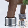 thumbnail image 2 of Los elevadores de muebles están hechos de material de aleación de aluminio de alta calidad, que no solo es resistente a la compresión, sino también a la abrasión y durabilidad., 2 of 5