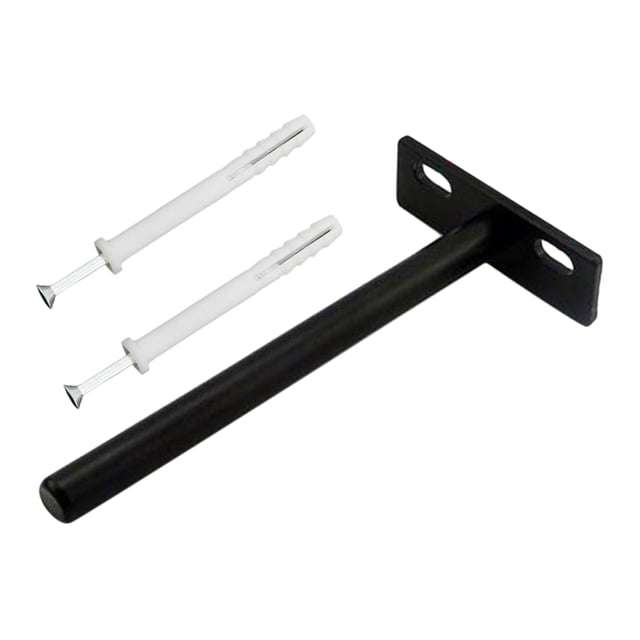 SOPORTES PARA ESTANTES FLOTANTES TORNILLO ESTANTES PARED SOPORTE SOPORTE 12.4x6.2x2cm Sunnimix Soportes para repisas flotantes