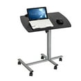 thumbnail image 2 of IM Beauty Five-Wheel Home Use Multifunctional Lifting Removable Computer Desk Black & Silver, 2 of 7