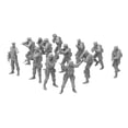 thumbnail image 1 of 13 figuras de en miniatura, escala 1/72, pequeñas figuras de acción, modelos para accesorios de fotografía, dioramas, decoración y diseño., 1 of 8