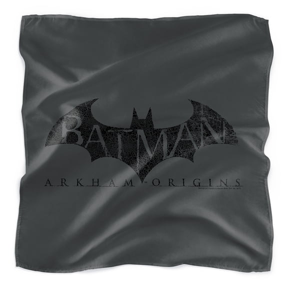 Batman: Arkham Origins Crackle Logo Bandana (21 in x 21 in)