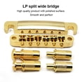 thumbnail image 3 of Eigraketly Puente de guitarra Cuerda decorativa Garra Cordal Firmeza Sillín de metal Accesorios mejorados Suministros de guitarras Llaves Pieza reemplazada Accesorios para instrumentos musicales Eigraketly OD025757-00, 3 of 6