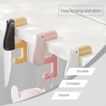 thumbnail image 4 of Gancho Plegable Antideslizante y Desmontable con Forma de Pato para Mesa - Percha y Abrazadera para Bolsos Sin Taladro, 4 of 5