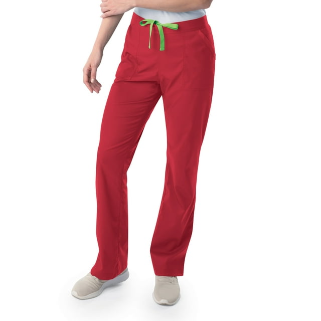 Landau ProFlex Sarraus pour Femmes : Coupe Moderne Ajustée, Extensible, 5 Poches, Taille 50/50 Jambe Droite Sarraus Médicaux 2042