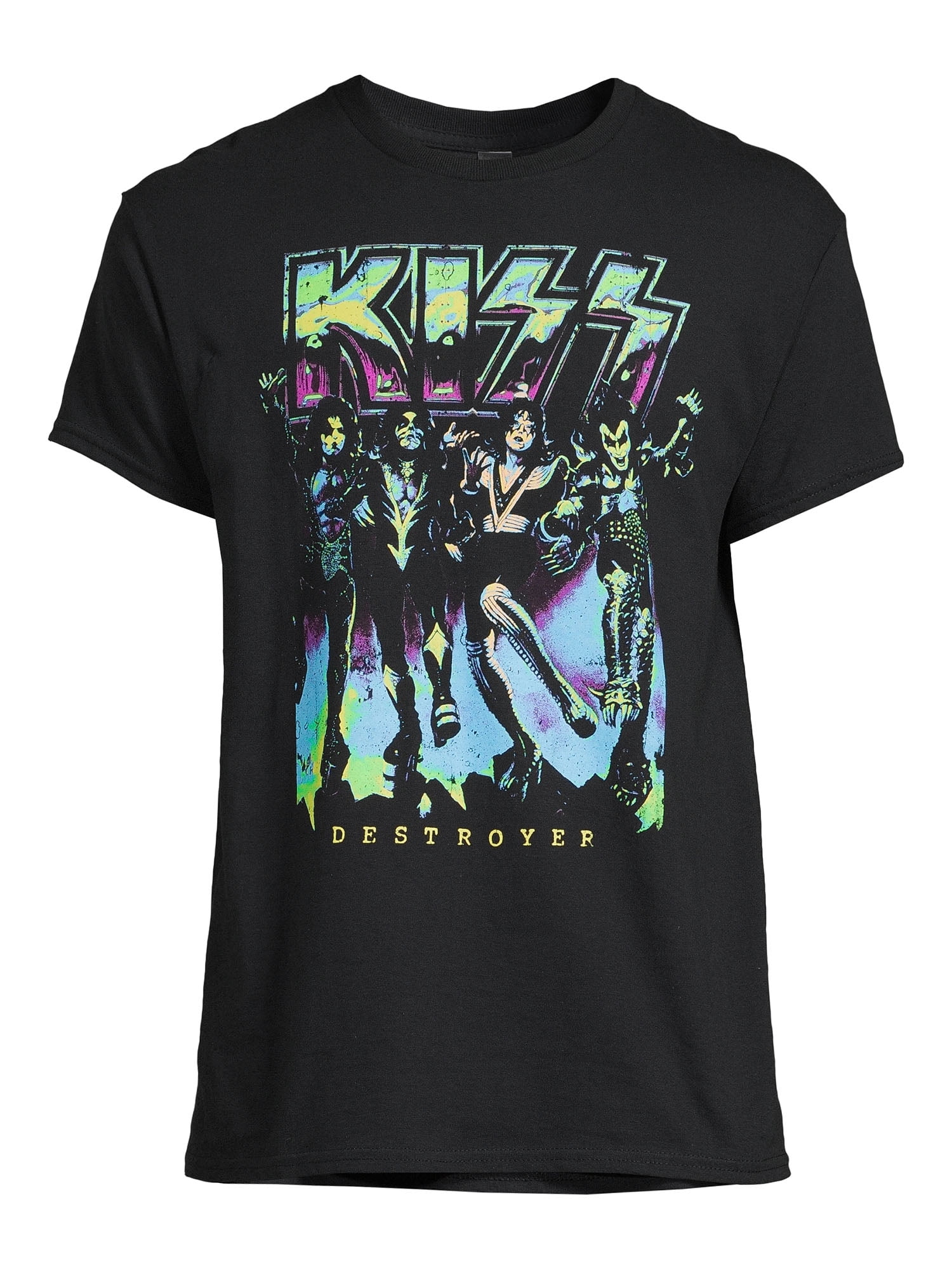 KISS Men's & Big Men's Band Graphic Tee, Sizes S-3XL