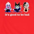 thumbnail image 3 of Disney Villains - It's Good To Be Bad - Toddler And Youth Long Sleeve Graphic T-Shirt, 3 of 5