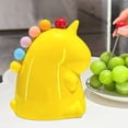 thumbnail image 2 of Viflosae Dinosaur Fruit fork Storage Jar Set Cute Little forks Decorative Snack Picks for Kids Party Bento Lunch Kitchen Accessories, 2 of 7