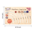 thumbnail image 4 of Wooden Solar System Puzzle With Eight Planets For Children Enlightenment And Cognitive Learning In Educational Toy Design, 4 of 9