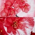 thumbnail image 4 of Dolce Mela DM700Q Floral Bedding Duvet Cover Set, Queen Size - Pink, 4 of 5