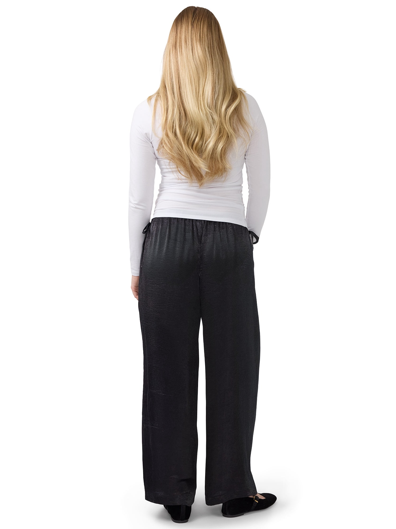 Ingrid & Isabel For Every Belly Women’s Maternity Under the Belly Drape Pants, Sizes S-XXL
