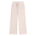 thumbnail image 3 of SUNBS Women's Pants Stretch Knit Wide Leg High Waist Drawstring Lounge Sweatpants with Pockets, 3 of 9