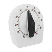 GoodCook Precision Long Ring Kitchen Timer, 60-Minutes, White, Nonslip Base