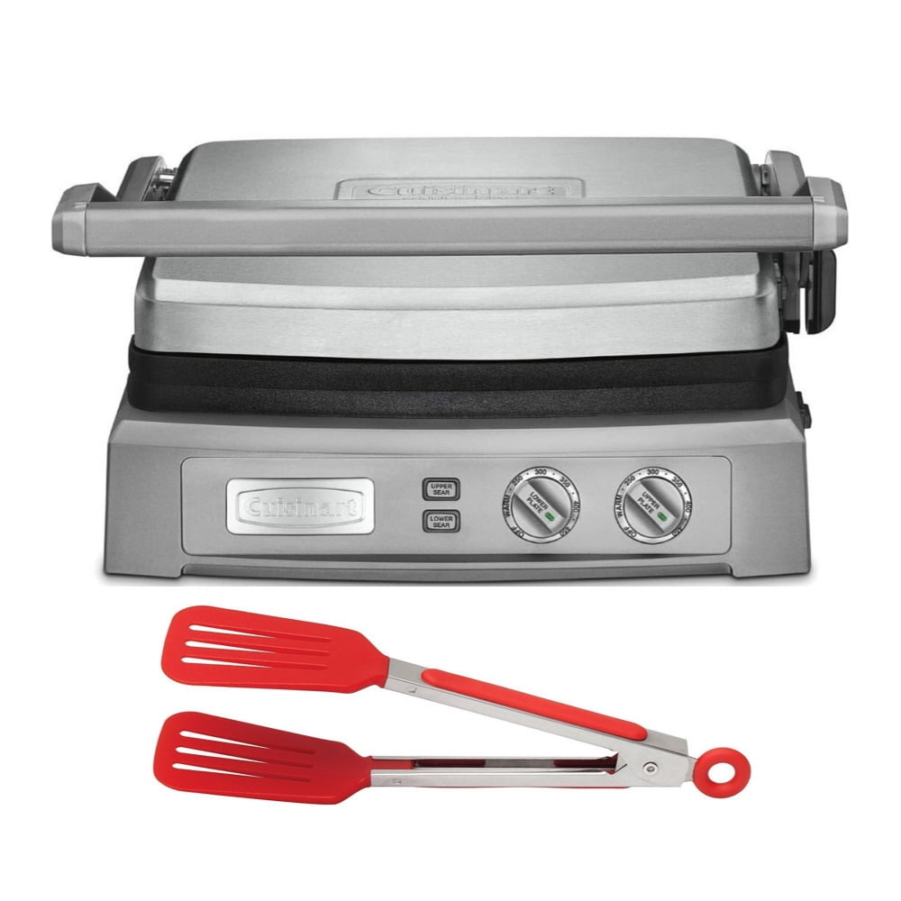 Cuisinart Deluxe Electric Grill with Removable Plates, Panini 