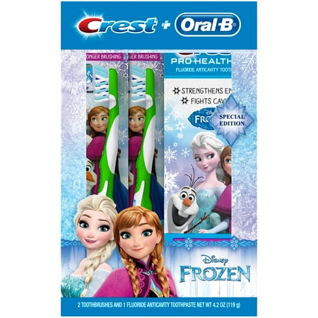 Crest® + Oral-B® Disney Frozen Toothbrush & Toothpaste Kit 3 pc Box