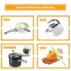 thumbnail image 4 of Set de juegos de cocina para niños Funpynani de 100 piezas con almacenamiento para Apple, 4 of 8