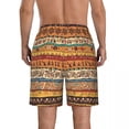thumbnail image 3 of Summer beach swimsuit men's quick-drying swimwear African Pattern men breathable swimwear beach shorts sexy male swimsuit, 3 of 6