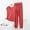 Red, variant on YHAJDS Winter Casual Pajama Suits For Women,Sleepwear Sets For Women Women's Pajama Sets Solid Color V Neck Sleeveless Top With Cuffed Pants Loungewear Set
