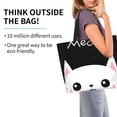 thumbnail image 2 of Disketp Cat Meow Bolsa Tote Estampada para Mujer, Bolso de Hombro y de Mano para Compras y Viajes, 2 of 8