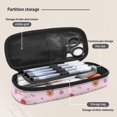 thumbnail image 5 of KUIFORTI Capybara Strawberry Print Back to School Backpack and Lunch Box Pencil Pouch Water Bottle Sleeve Kid Backpack Set of 4 Boys School Bag for Elementary Primary Middle School, 5 of 7