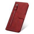 thumbnail image 2 of Estuche de Cuero PU con Cierre para Samsung Galaxy S20 5G , Funda Protectora con Billetera y Correa, 2 of 6