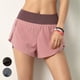 thumbnail image 5 of TFixol Pantalones cortos para correr para mujer 2 en 1 con bolsillo y capa de cobertura de cintura ancha, 5 of 8