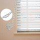 thumbnail image 5 of 20pcs Clear Cord Cleat, Blind Cord Winders, Wall Rope Cleats, Plastic Cord Hooks for Blinds Curtains Sun Shades Ropes - CHUNCC, 5 of 5