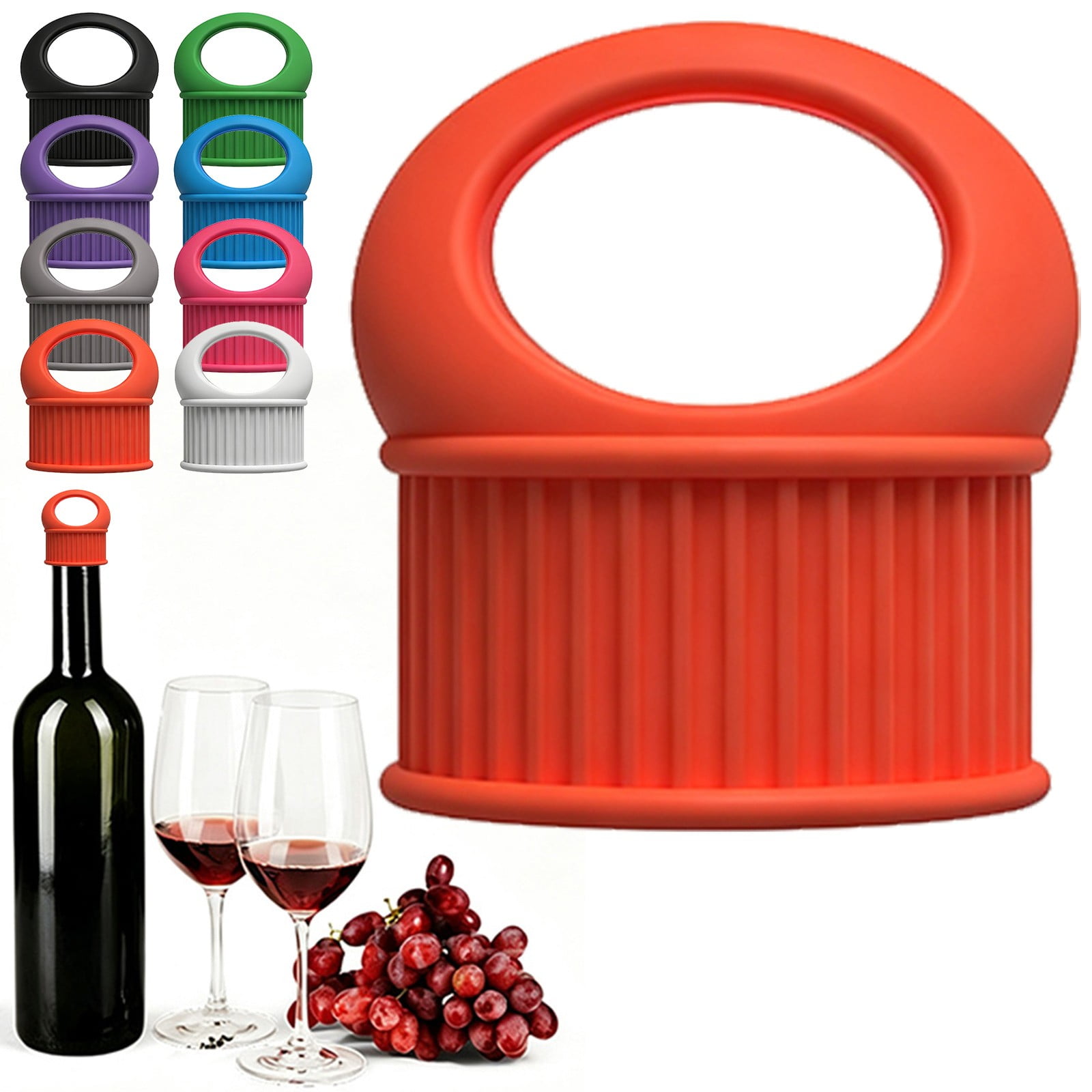 DUOYOU Bottle Stoppers For Glass Bottles Reusable Wine Stopper Champagne Stopper Airtight Seal Wine Accessories For Travel And Home Parties Events