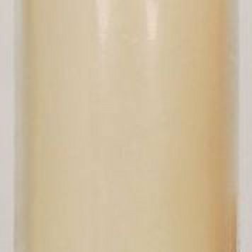 Prayer Candle Clear Glass White Wax