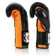 thumbnail image 5 of Fairtex BGV9 Mexican Style Black Orange Muay Thai Boxing Glove - Heavy Hitter, 5 of 5