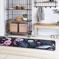 thumbnail image 3 of Mermaid Whale Kitchen Rugs Non-Slip Soft Doormats Bath Carpet Floor Runner Area Rugs for Home Dining Living Room Bedroom 72" X 24", 3 of 7