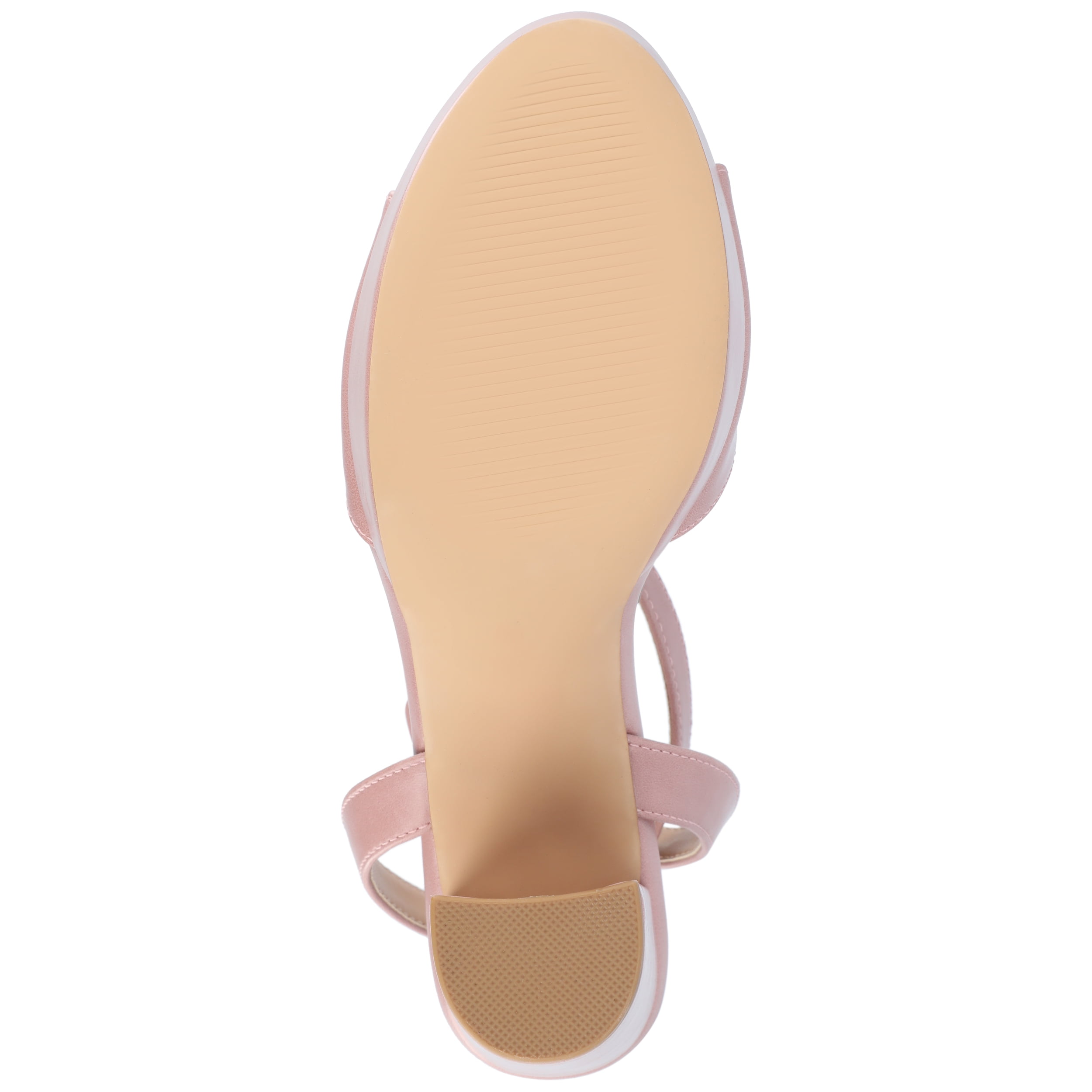Journee Womens Nairri Vegan Leather Platform Heel Dress Sandals, Widths Available
