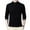 Black, variant on SWSMCLT Men's Soft Pullover Fall Half Zip Long Sleeve Sweater Knit Zip Spring Turtleneck Winter Pullover Black 36