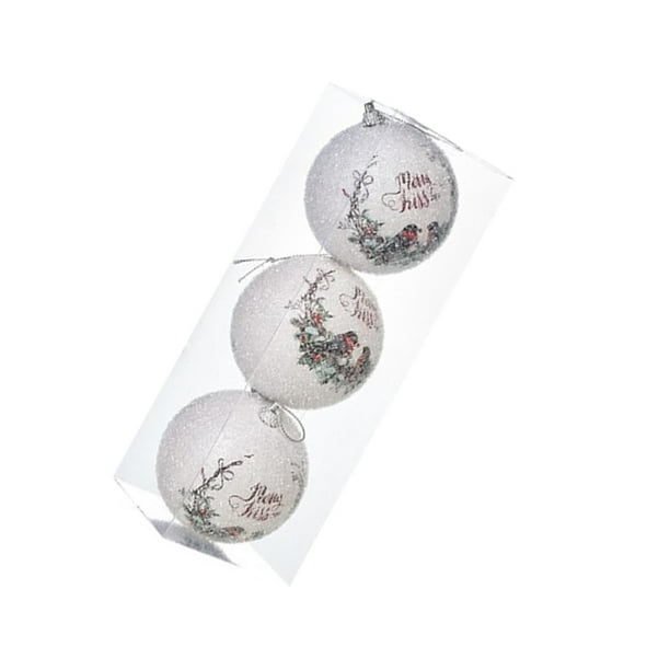3 adornos navideños colgantes para decoración de fiestas al aire libre y graduaciones. Pájaro
