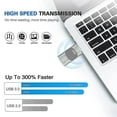 thumbnail image 4 of Clé Usb, 3 en 1 Clé Usb 3.0, Stockage Externe Compatible avec Iphone Ipad Android Ordinateur, 4 of 5
