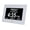 White, variant on ACDANC Wall Clock,Clear Display Large Wall Clock,Thoughtful Design Small Wall Clock,Black