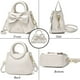 thumbnail image 5 of YOUNXSL Bolsos pequeños de diseñador para mujer con asa superior y lindo lazo, bolsos de cuero y correa para el hombro, 5 of 5