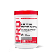 GNC Pro Performance Creatine Monohydrate, 100 Servings