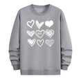 thumbnail image 6 of PNTUTB Men's Valentine's Day Fashion Print Long Sleeve Classic Crew Neck Pullover Casual Loose Comfort Sweatshirts, 6 of 6