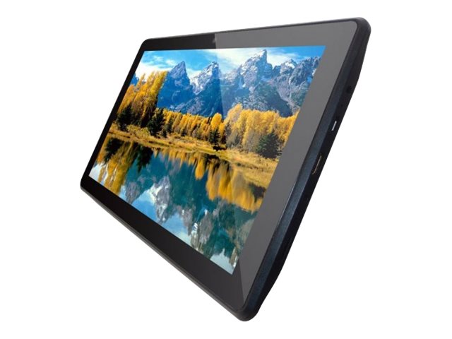 Keyboard 10.1 in Portable Keyboard with Integrated Commands for Azpen A1040 10.1 in SlimKeys Bluetooth Keyboard - Jet Black BoxWave Azpen A1040
