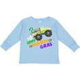thumbnail image 3 of Inktastic Happy Mardi Gras Monster Truck with Beads Boys or Girls Long Sleeve Toddler T-Shirt, 3 of 5