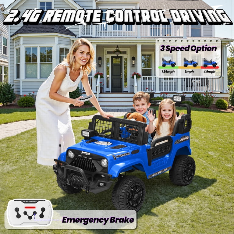 Kids Ride on With Two Speed Options: Ultimate Fun and Safety Guide