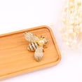 thumbnail image 7 of SmartBy Animal Brooch Sparkling Rhinestones Faux Pearl Bee Design Clothes Pin Anti-oxidation Jewelry Clothing Accessories, 7 of 7