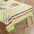 thumbnail image 3 of FINGERCRAFT Tablecloth, High GSM Cotton Fabric, Distinctive Printed Design Table Cover, Floral Bliss (72in), 3 of 6
